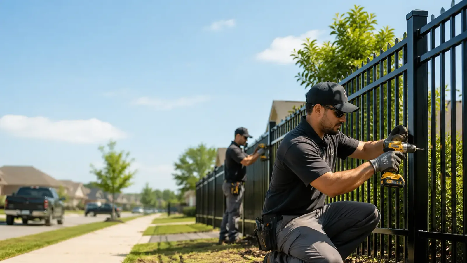 Metal Fence Installation in Greensboro, AL